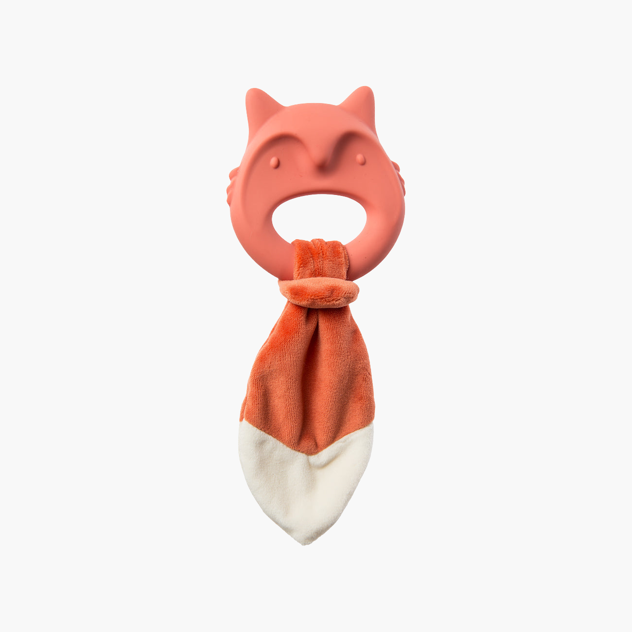 Jucarie de Dentitie Vulpita Leika, 22 cm, Din Silicon, 0 Luni+, Mary Meyer