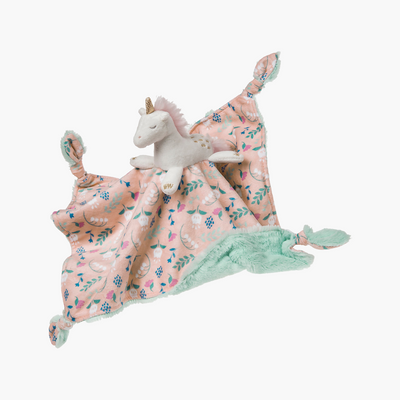 Paturica de Somn Doudou Unicorn, 33x33 cm, Din Plus, 0 Luni+, Mary Meyer