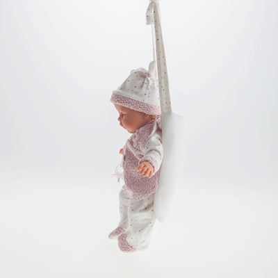 Papusa Interactiva Bimba cu Ham de Plimbat, 37 cm, 3 Ani+, Antonio Juan