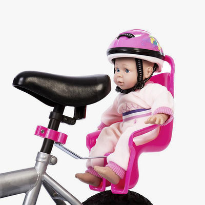 Scaun de Bicicleta Pentru Papusi, Roz, 3 Ani+, Mamamemo-2
