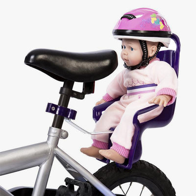 Scaun de Bicicleta Pentru Papusi, Violet, 3 Ani+, Mamamemo-2
