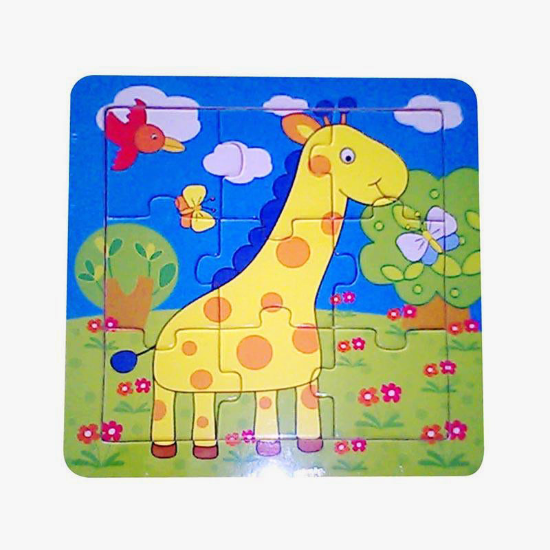 Puzzle Educativ Girafa, 18 Luni+, Mamamemo-1