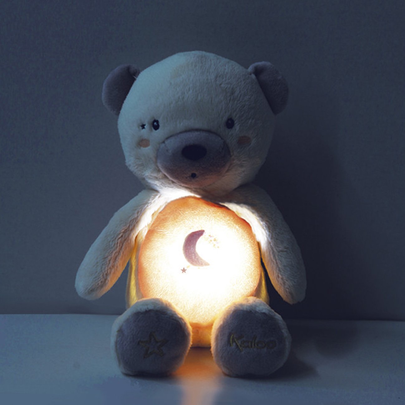 Ursulet cu Lumina, 20 cm, Din Plus, 3 Luni+, Kaloo